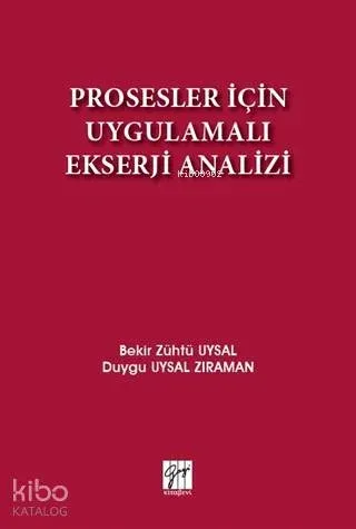 Prosesler İçin Uygulamalı Ekserji Analizi