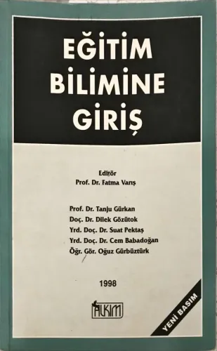 Eğitim Bilimine Giriş