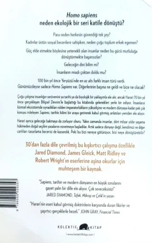 Hayvanlardan Tanrılara Sapiens Yuval Noah Harari Kolektif