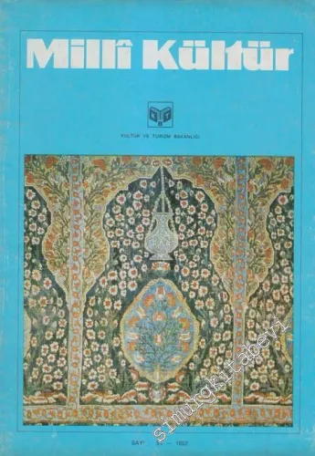 Milli Kültür Aylık Dergi - Sayı: 34       1982