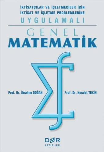 GENEL MATEMATİK Necdet TEKİN