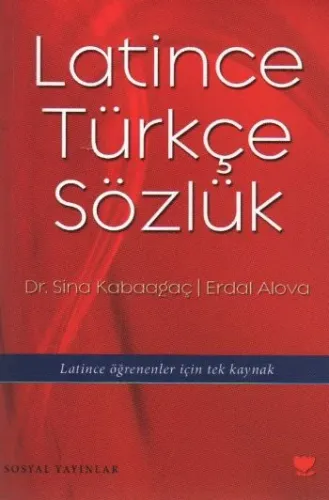 Latince-Türkçe Sözlük S.Kabaağaç-E.Alova