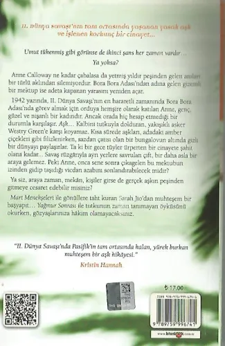 Yağmur Sonrası Sarah Jio Arkadya Yayınları %55 indirimli