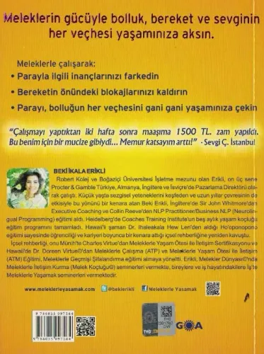 Meleklerle Bereketi Hayatınıza Çekin! (CD'li) Beki İkala Erikli Goa Ba