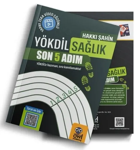 Owl Publishing YÖKDİL Sağlık Son 5 Adım Çözümlü