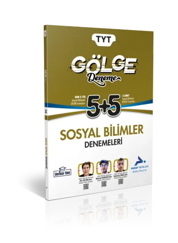 PARAF DERECE TİMİ TYT SOSYAL BİL.GÖLGE DENEME 5+5
