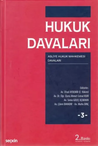 Hukuk Davaları Cilt 3