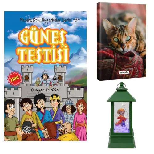 Güneş Testisi - Şaşkın Kedi Planlama Defteri ve Harry Potter Temalı Fe