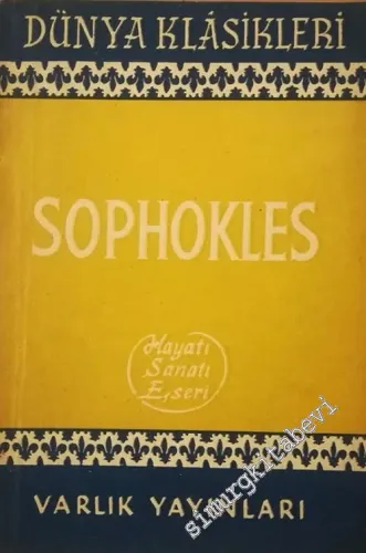 Sophokles: Hayatı Sanatı Eserleri -        1954
