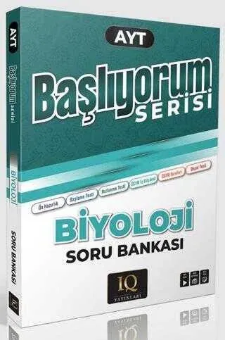 IQ Yayınları AYT Biyoloji Başlıyorum Soru Bankası