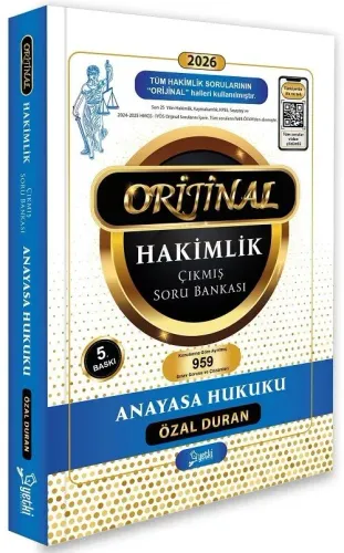 Yetki Yayınları 2026 Hakimlik Kaymakamlık KPSS İcra Müdürlüğü Anayasa 