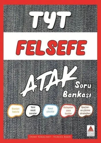 Delta Kültür TYT Felsefe Atak Soru Bankası