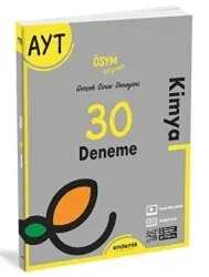 ENDEMİK 2022 AYT KİMYA 30'LU DENEME SINAVI