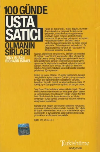 100 Günde Usta Satıcı Olmanın Sırları Tony Buzan Pegasus Yayıncılık %5