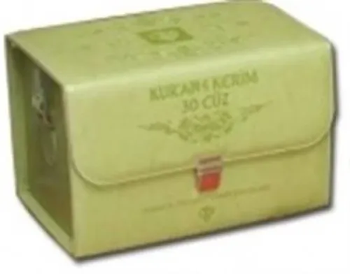 Hatim Cüzü Bez Ciltli 30 Cüz Çantalı
