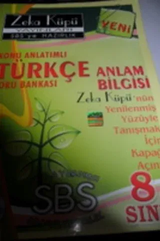 8.Sınıf Türkçe Konu Anlatımlı Soru Bankası