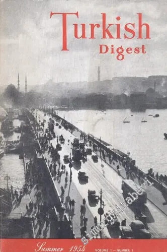 Turkish Digest - Sammer 1954; Volume: 1; Number: 1       1954