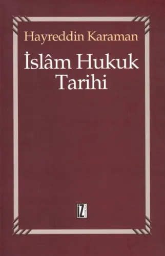 İslam Hukuku Tarihi