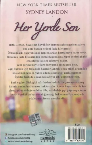 Her Yerde Sen Sydney Landon Nemesis Kitap %44 indirimli