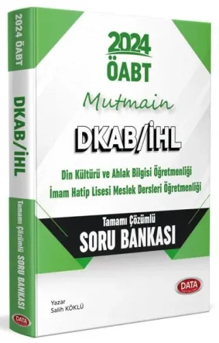 Data Yayınları 2026 MEB AGS ÖABT Mutmain DKAB İHL Tamamı Çözümlü Soru Bankası