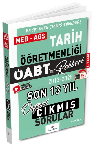 Dizgi Kitap Yayınları 2026 MEB-AGS ÖABT'nin Rehberi Tarih Öğretmenliği