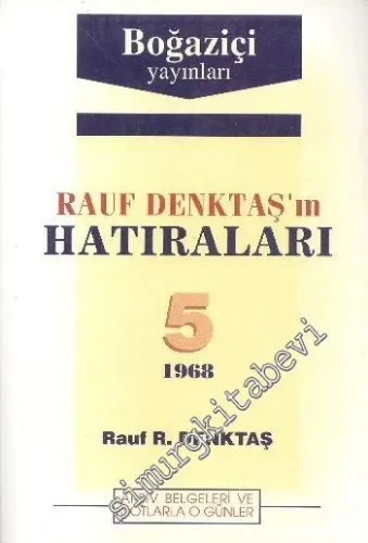 Rauf Denktaş'ın Hatıraları Cilt 5 -        1997