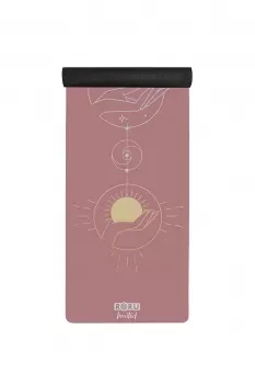 Sun Series Limited - Ultra Kaydırmaz Yoga Matı Hatha 4mm-Gül Kurusu