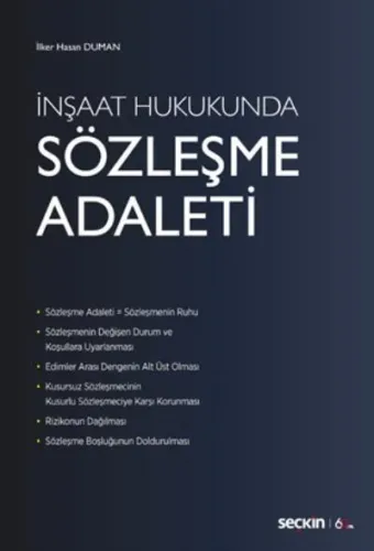 İnşaat Hukukunda Sözleşme Adaleti