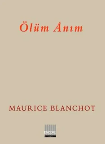 Ölüm Anım