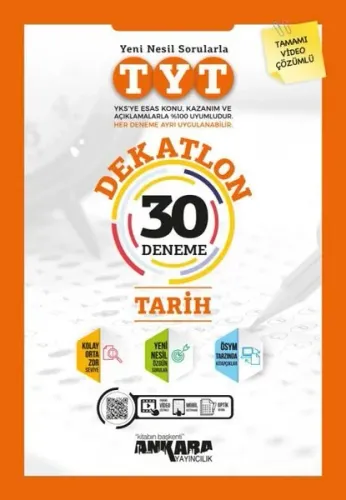 TYT Dekatlon Tarih 30 Deneme