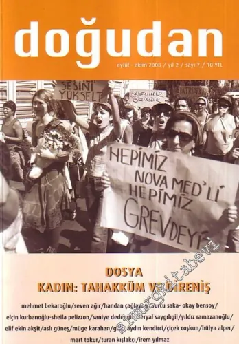 Doğudan - Dosya: Kadın: Tahakküm ve Direniş - Sayı: 7; Yıl: 2; Eylül - Ekim 2008