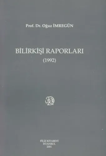 Bilirkişi Raporları ( 1992 )