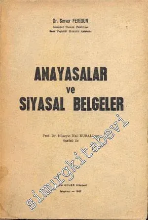 Anayasalar ve Siyasal Belgeler -