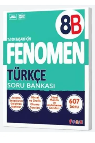 FENOMEN 8.Sınıf TÜRKÇE - B Soru Bankası