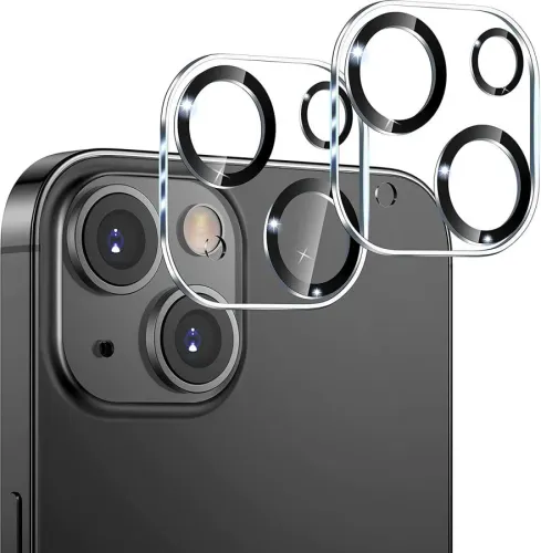 Şeffaf HD Kamera Lens Koruyucu iPhone 14 Plus