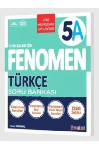 FENOMEN 5.Sınıf TÜRKÇE - A - SORU BANKASI