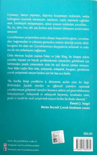 Anne Baba Lütfen Beni Anla Joanna Faber Beyaz Balina