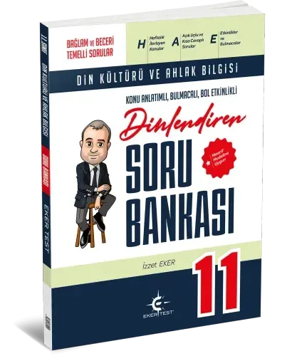 Eker Test 11. Sınıf Din Kültürü ve Ahlak Bilgisi Dinlendiren Soru Bank