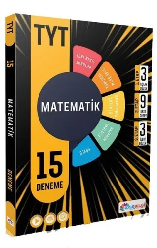 KöşeBilgi Yayınları TYT Matematik 15 Deneme