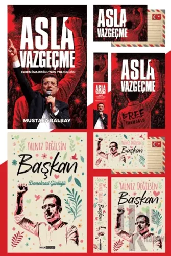 Asla Vazgeçme - Yalnız Değilsin Başkan 10'lu Paket - Halkkitabevi