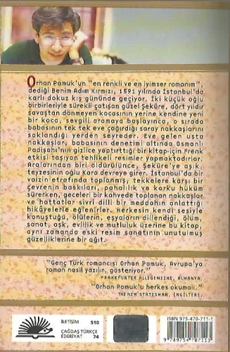 Benim Adım Kırmızı Orhan Pamuk İletişim Yayınları %20 indirimli