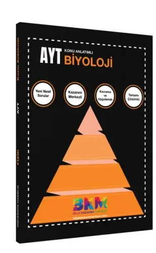 Bilgi Kazanım Merkezi AYT Biyoloji Konu Anlatımlı-YENİ