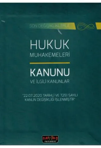 Hukuk Muhakemeleri Kanunu ve İlgili Kanunlar