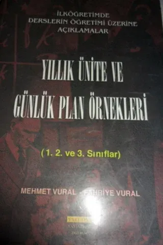 Yıllık Ünite Ve Günlük Plan Örnekleri