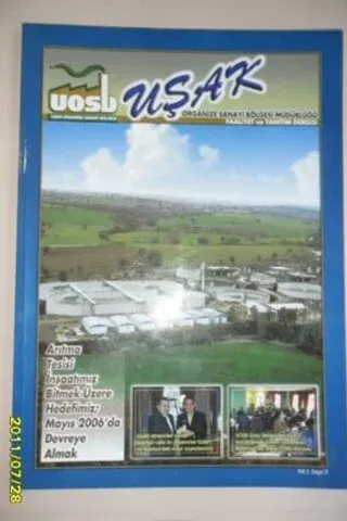 Uşak Organize Sanayi Bölgesi Faaliyet ve Tanıtım Dergisi