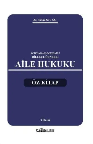 Aile Hukuku Özet Kitap