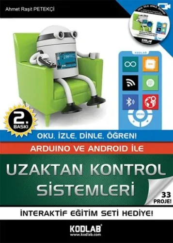 Arduino ve Android İle Uzaktan Kontrol Sistemleri - 33 Proje