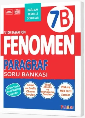 Fenomen 7. Sınıf Paragraf Soru Bankası B