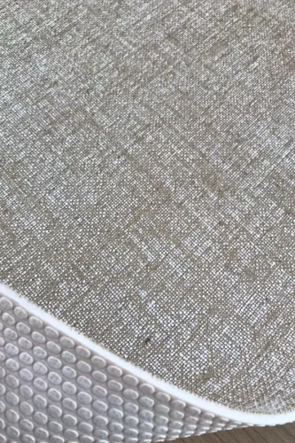 Doğal Jüt Kaplama Yoga Mat -Bej -Teşhir Ürünü