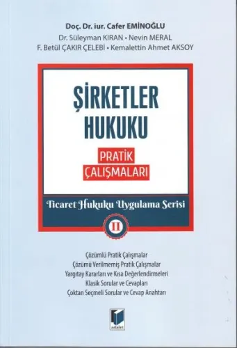Şirketler Hukuku Pratik Çalışmaları